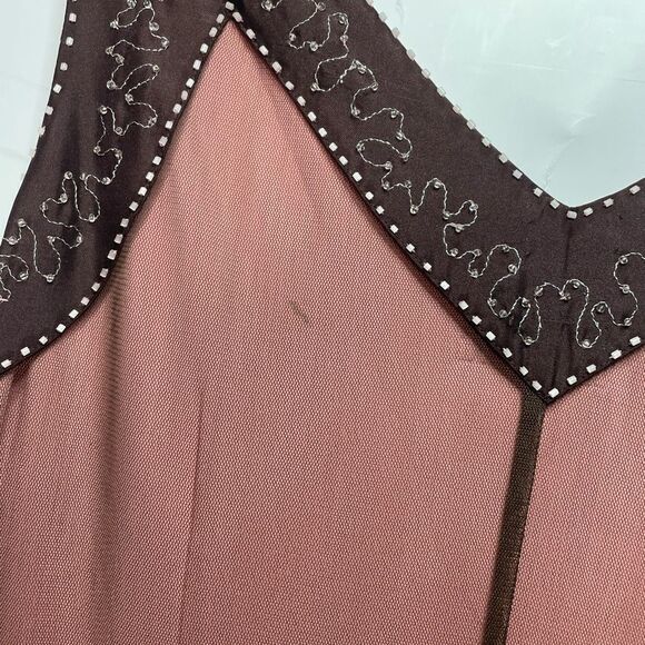 5 for $25🔥IXE Pink Beaded Overlay Dress Size 8 - Picture 6 of 8